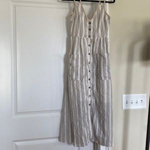 Moon river striped dress